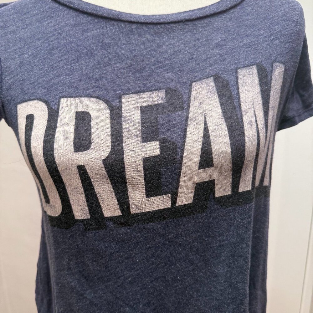 Wildfox blue XS graphic tee DREAM